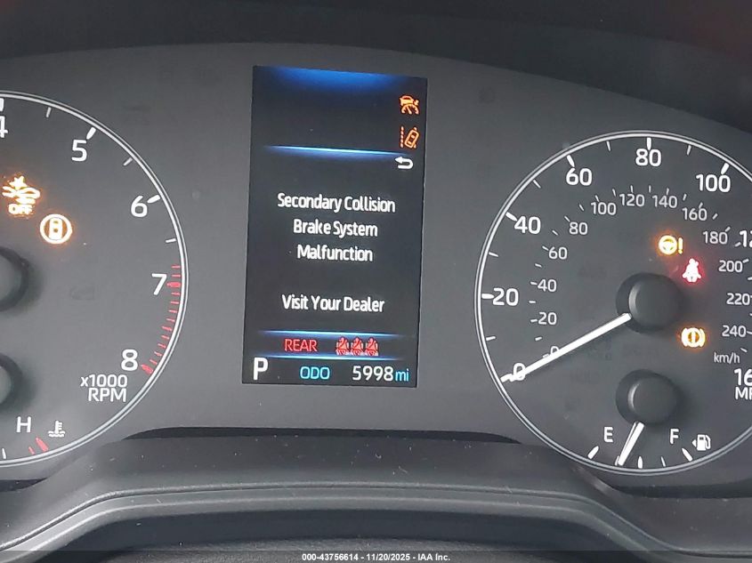 2025 Toyota Corolla Le VIN: 5YFB4MDE1SP266744 Lot: 43756614