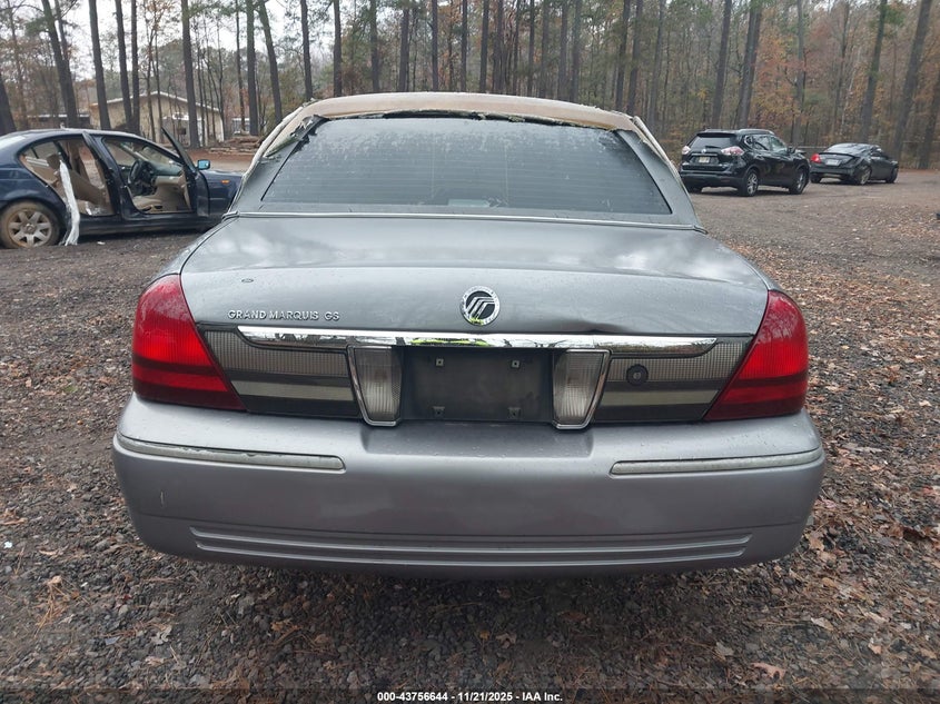 2006 Mercury Grand Marquis Gs VIN: 2MEFM74V76X611262 Lot: 43756644