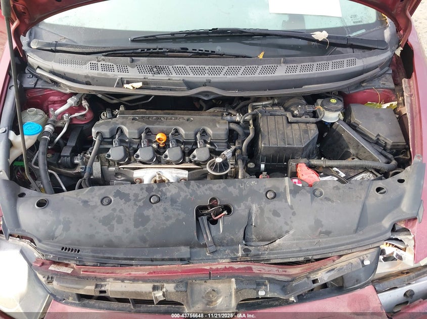 2008 Honda Civic Ex VIN: 1HGFA16848L088122 Lot: 43756648