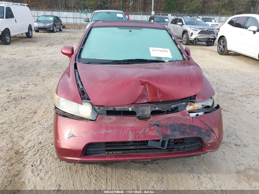 2008 Honda Civic Ex VIN: 1HGFA16848L088122 Lot: 43756648