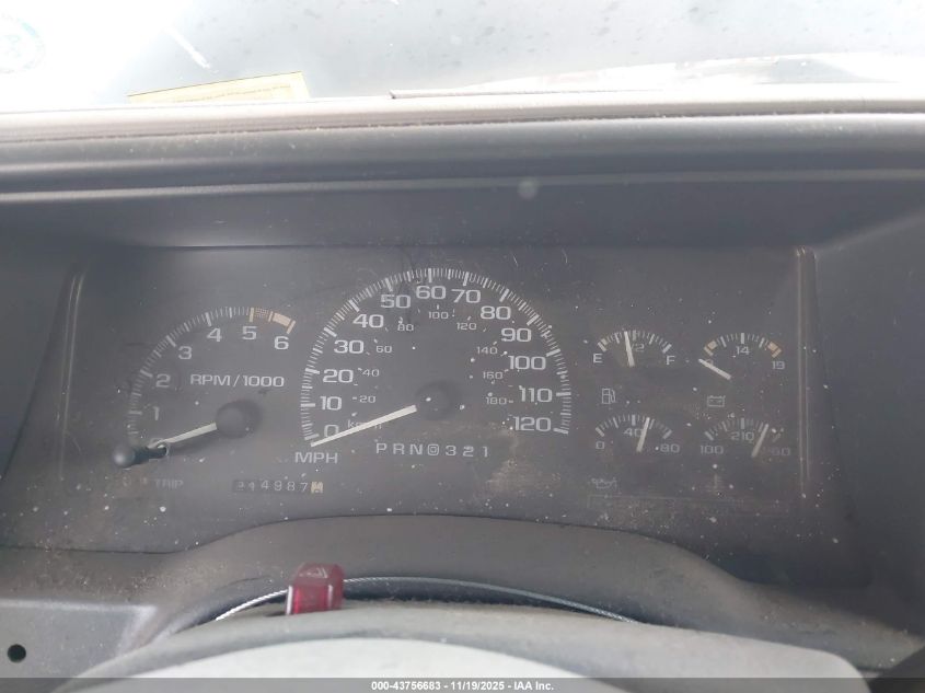 2000 GMC Yukon Denali VIN: 1GKEK63R1YR230476 Lot: 43756683