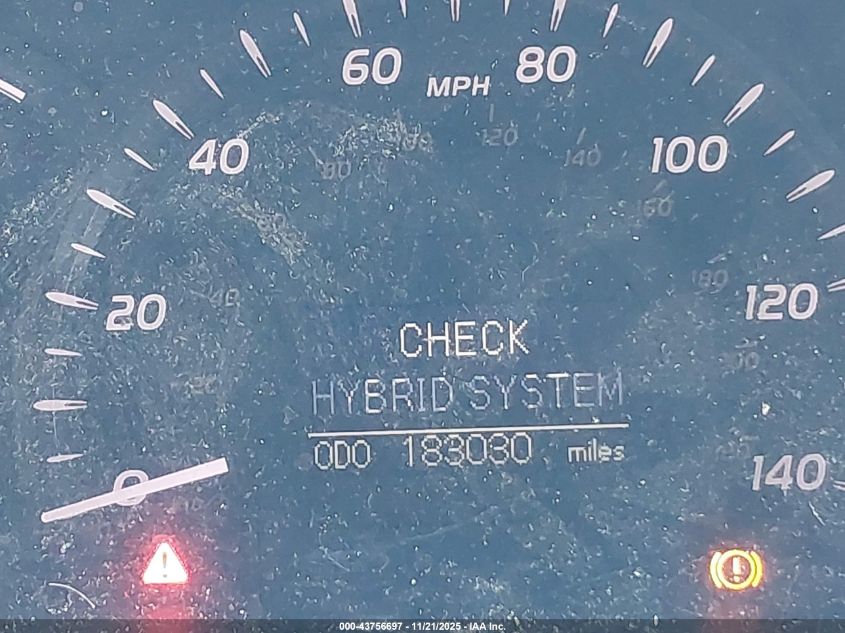 2007 Toyota Camry Hybrid VIN: 4T1BB46K37U004870 Lot: 43756697