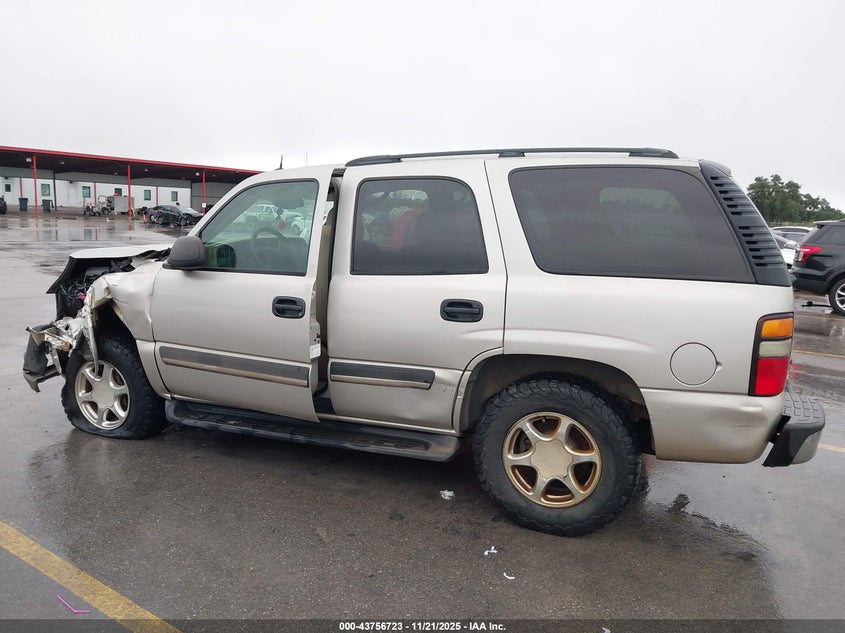 2005 Chevrolet Tahoe Ls VIN: 1GNEK13T65R251949 Lot: 43756723
