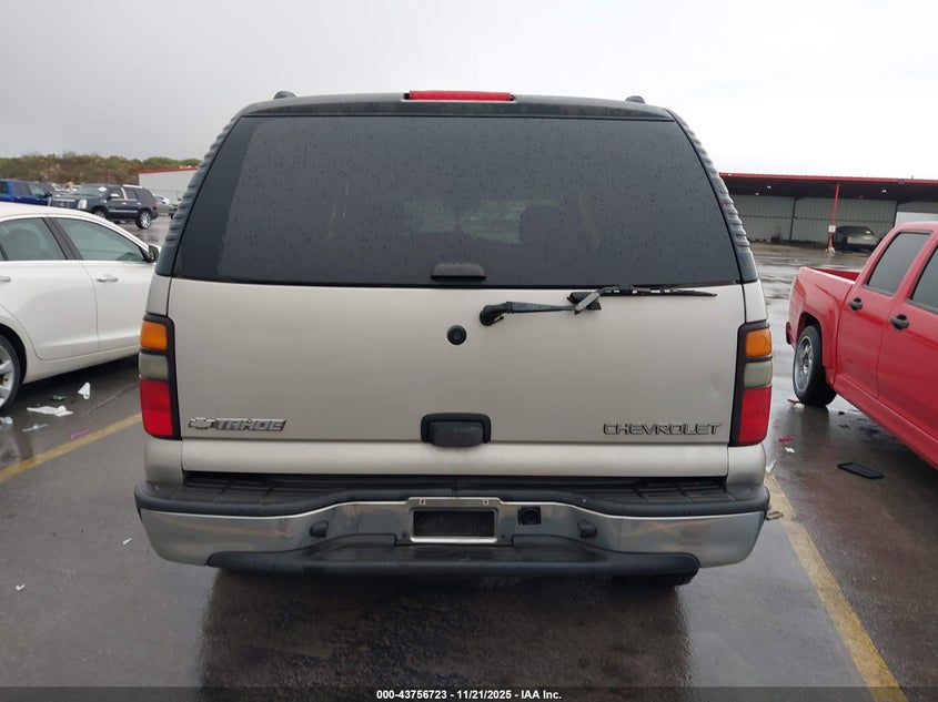 2005 Chevrolet Tahoe Ls VIN: 1GNEK13T65R251949 Lot: 43756723