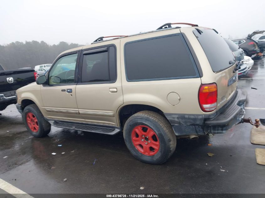 2001 Ford Explorer Xlt VIN: 1FMZU73E11ZA08599 Lot: 43756728