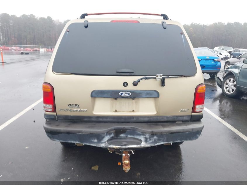 2001 Ford Explorer Xlt VIN: 1FMZU73E11ZA08599 Lot: 43756728