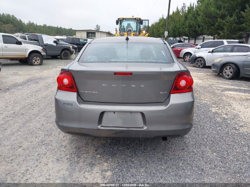2012 Dodge Avenger Sxt VIN: 1C3CDZCB3CN228119 Lot: 43756737