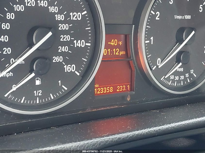 2009 BMW 328I xDrive VIN: WBAPK73519A450012 Lot: 43756782