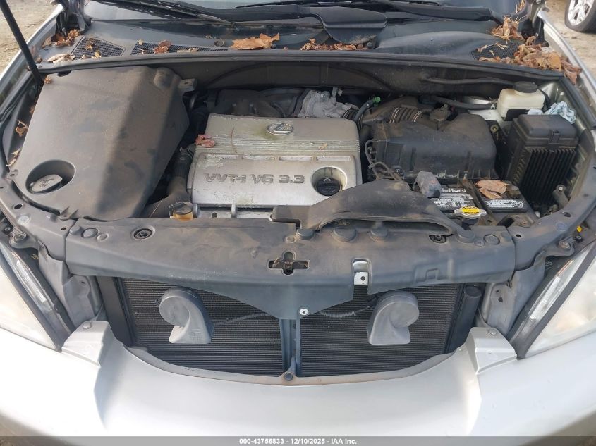 2005 Lexus Rx VIN: 2T2HA31U75C078531 Lot: 43756833