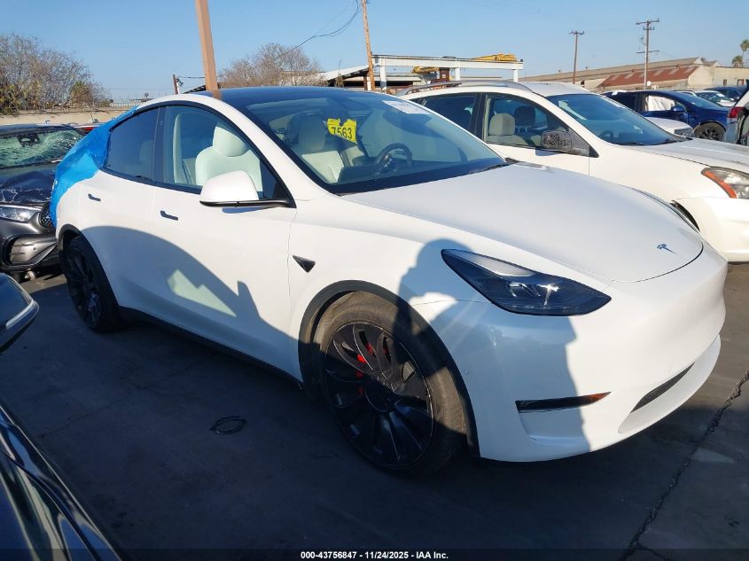 TESLA MODEL Y PERFORMANCE DUAL MOTOR ALL-WHEEL DRIVE
