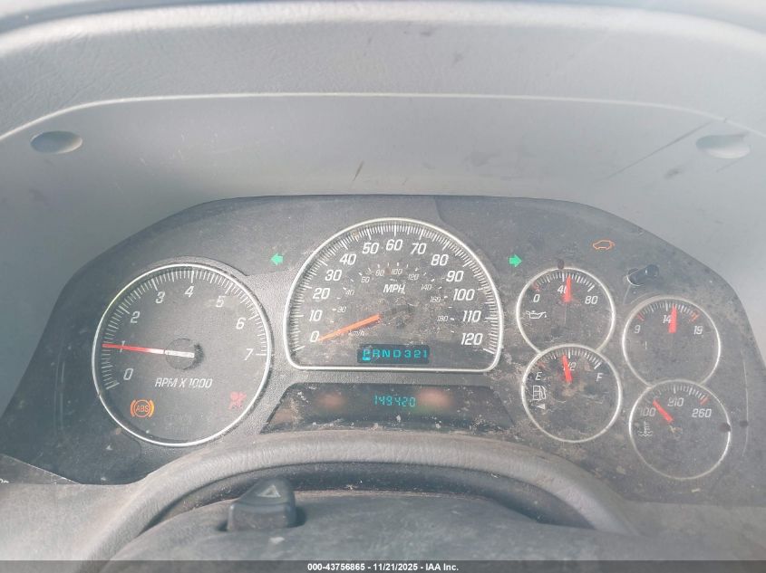 2005 GMC Envoy Xl Sle VIN: 1GKET16S656130014 Lot: 43756865