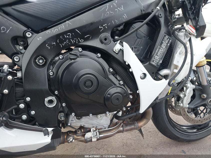 2022 Suzuki Gsx-R750 VIN: JS1GR7MAXN7100809 Lot: 43756901