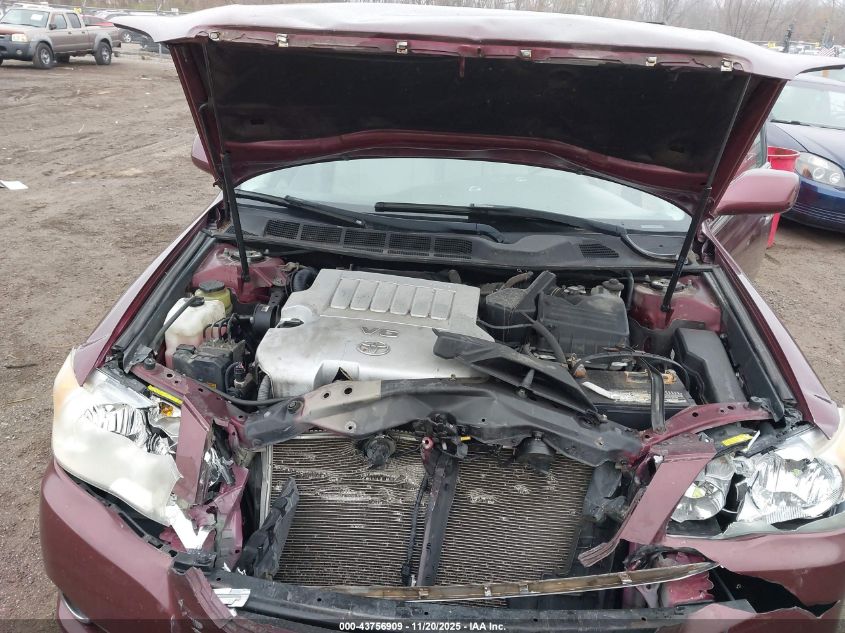 2008 Toyota Avalon Limited VIN: 4T1BK36B98U301458 Lot: 43756909