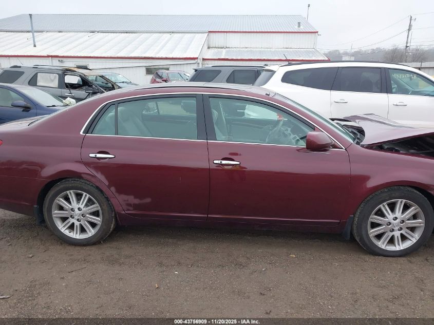 2008 Toyota Avalon Limited VIN: 4T1BK36B98U301458 Lot: 43756909