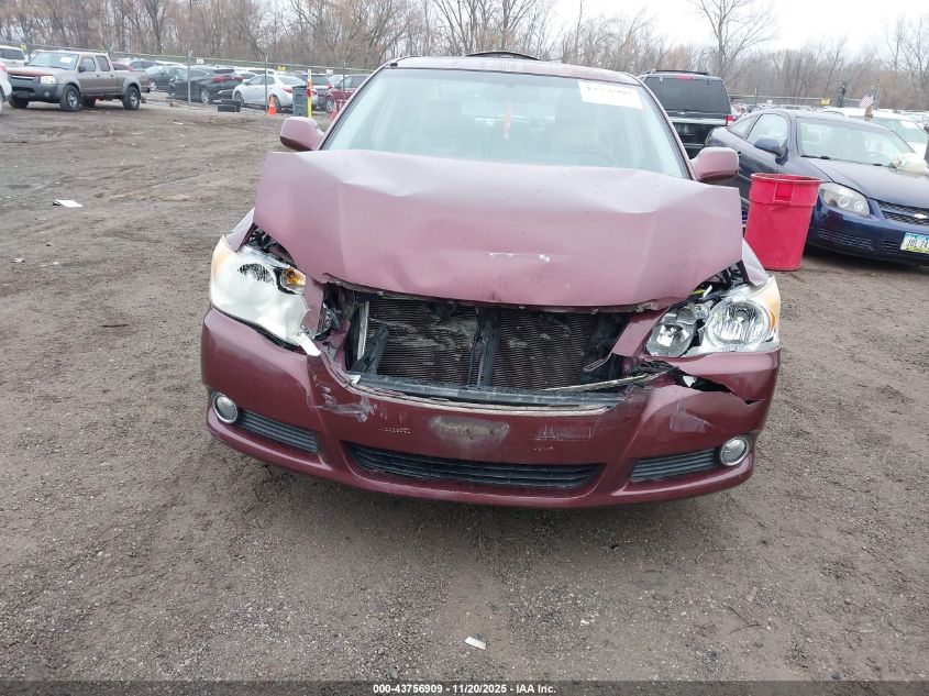 2008 Toyota Avalon Limited VIN: 4T1BK36B98U301458 Lot: 43756909