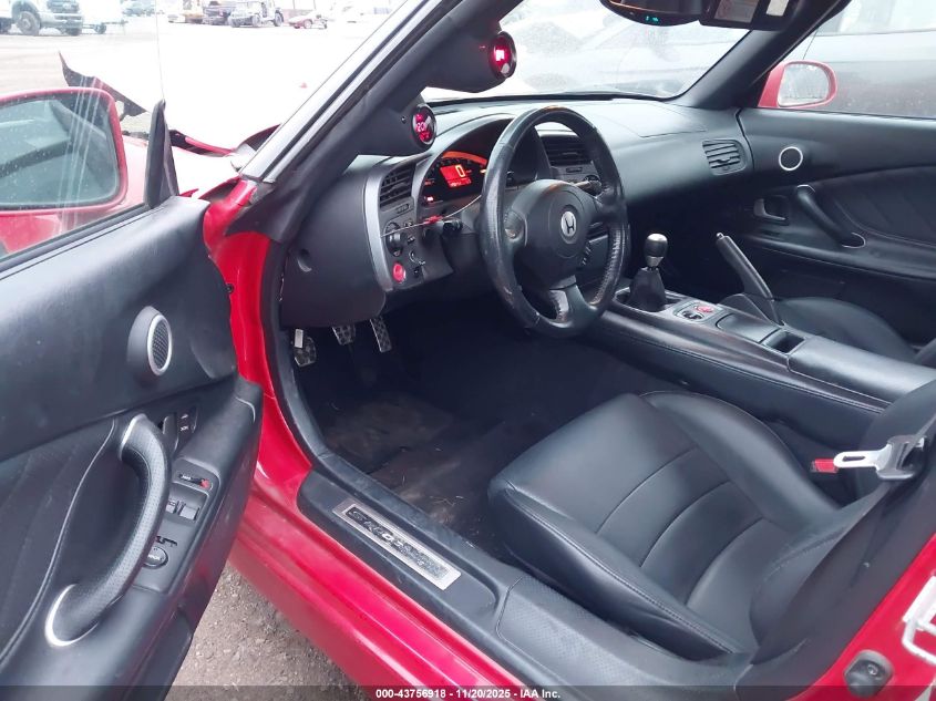 2003 Honda S2000 VIN: JHMAP114X3T000239 Lot: 43756918