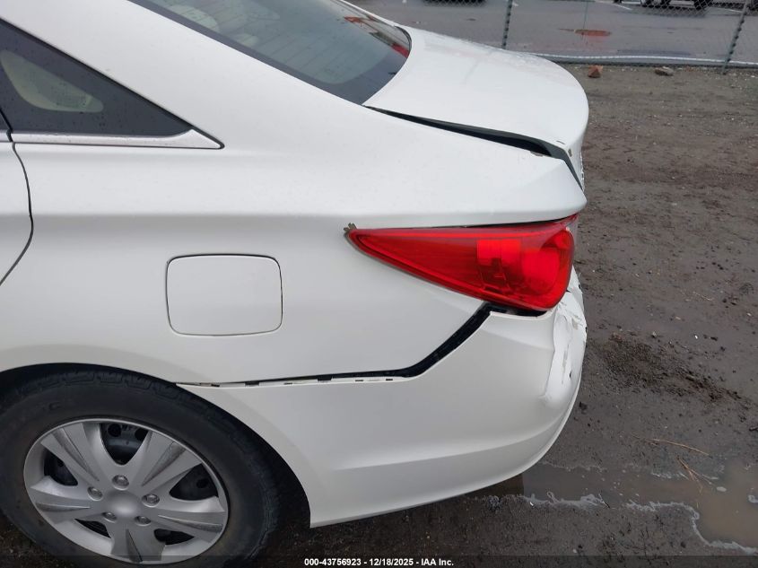 2012 Hyundai Sonata Gls VIN: 5NPEB4AC9CH320179 Lot: 43756923