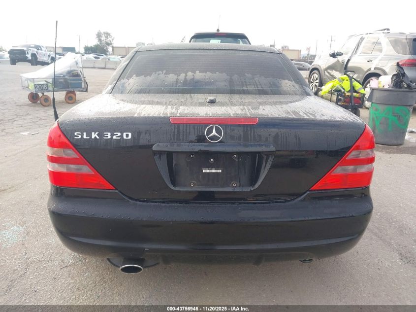 2001 Mercedes-Benz Slk 320 VIN: WDBKK65F71F223880 Lot: 43756946