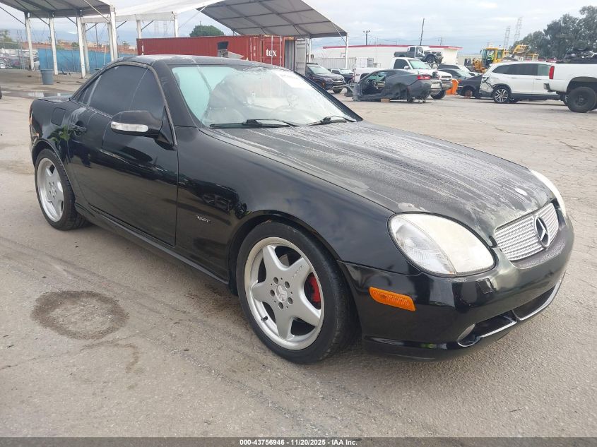 2001 Mercedes-Benz Slk 320