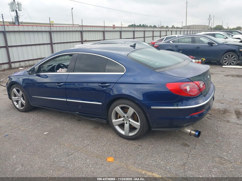 2009 Volkswagen Cc Vr6 VIN: WVWGU73C29E524056 Lot: 43756965
