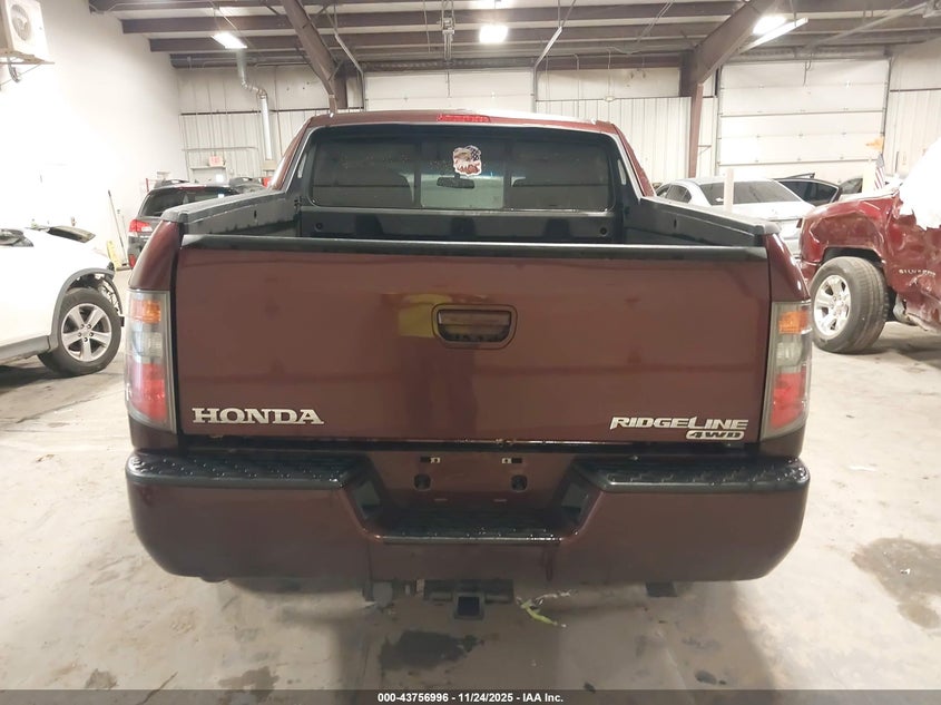2007 Honda Ridgeline Rtl VIN: 2HJYK16567H504995 Lot: 43756996