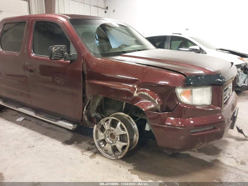 2007 Honda Ridgeline Rtl VIN: 2HJYK16567H504995 Lot: 43756996