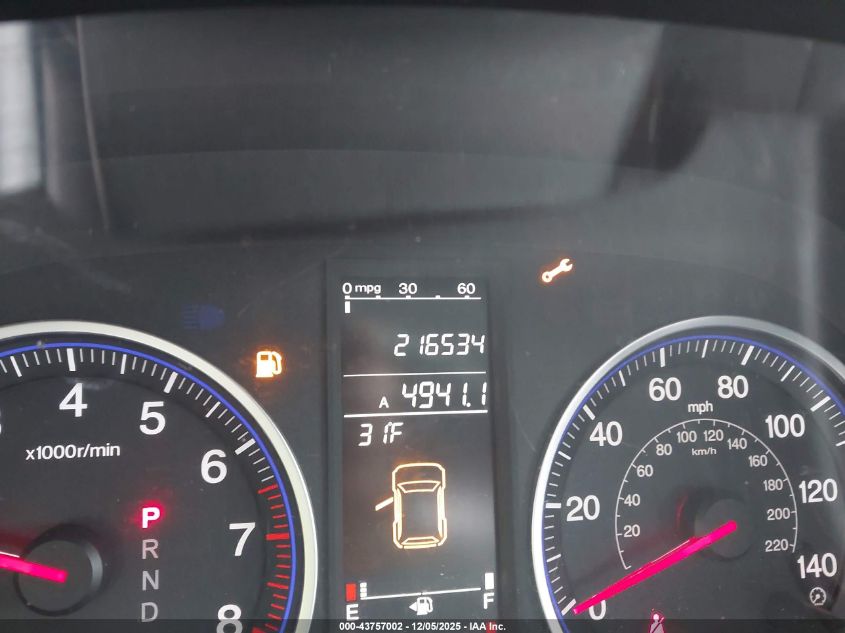 2007 Honda Cr-V Ex VIN: JHLRE48557C000393 Lot: 43757002