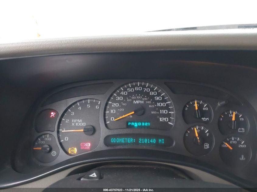 2003 Chevrolet Silverado 1500Hd Lt VIN: 1GCGK13U83F163882 Lot: 43757023