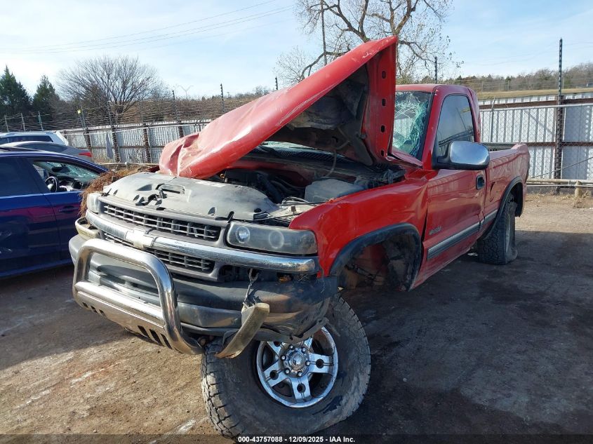 2000 Chevrolet Silverado 1500 Ls VIN: 1GCEK14T5YZ250285 Lot: 43757088