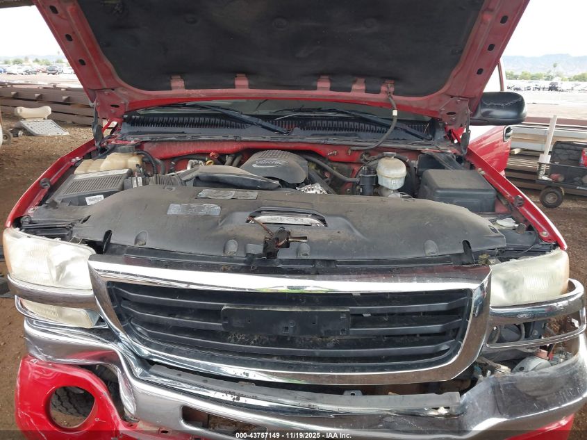 2003 GMC Sierra 1500 Slt VIN: 1GTEK19T53Z348721 Lot: 43757149