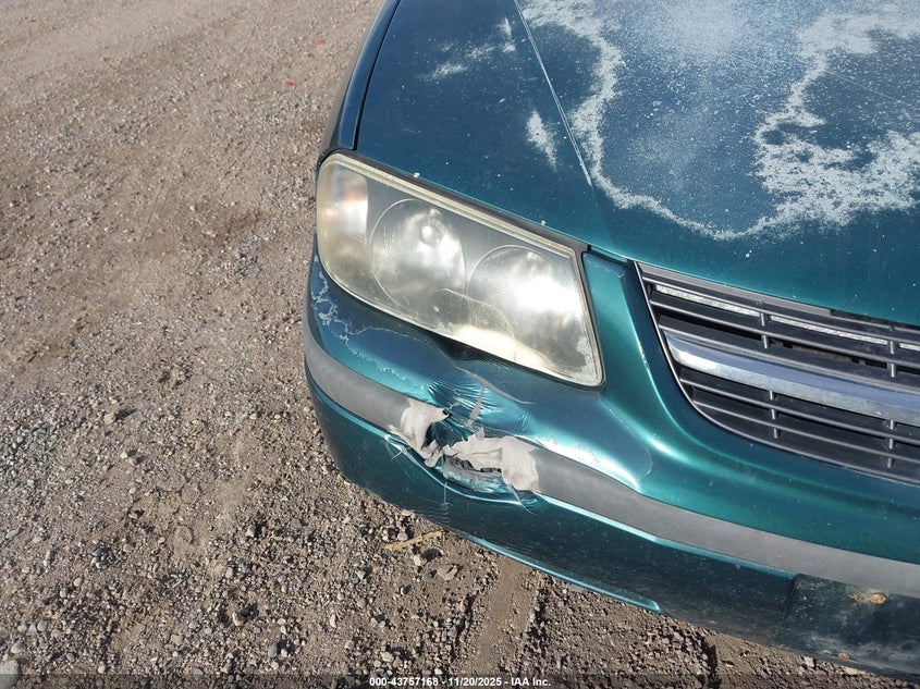 2001 Chevrolet Impala VIN: 2G1WF55E619157705 Lot: 43757168