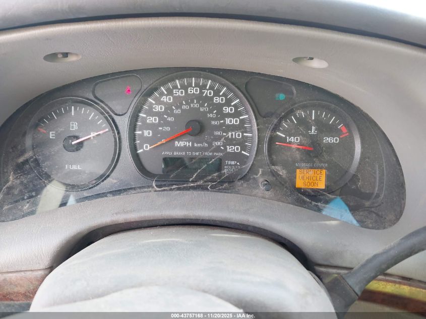 2001 Chevrolet Impala VIN: 2G1WF55E619157705 Lot: 43757168