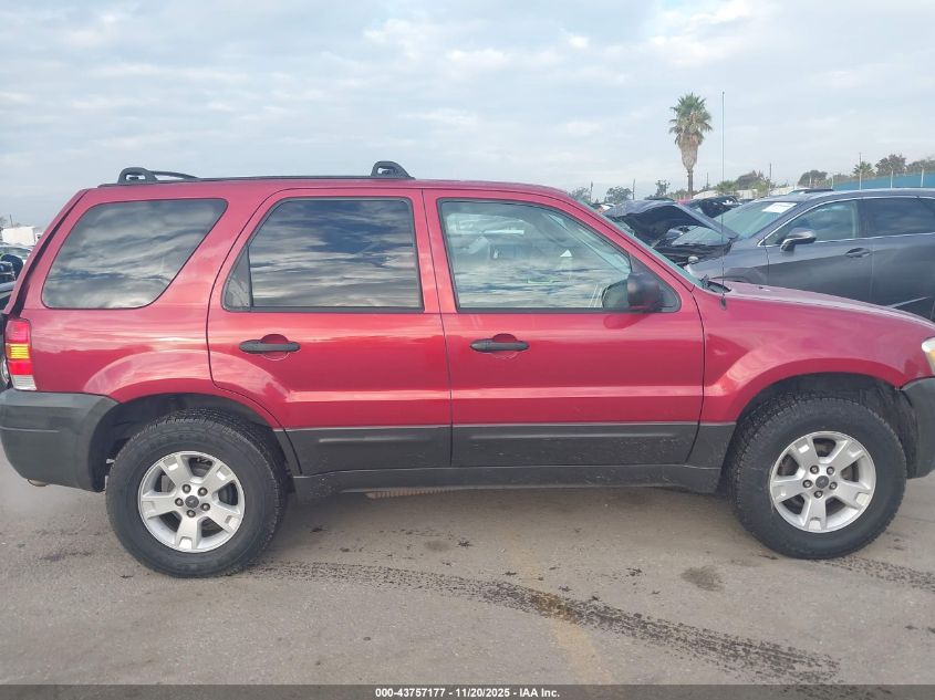 2005 Ford Escape Xlt VIN: 1FMCU03105DA26924 Lot: 43757177
