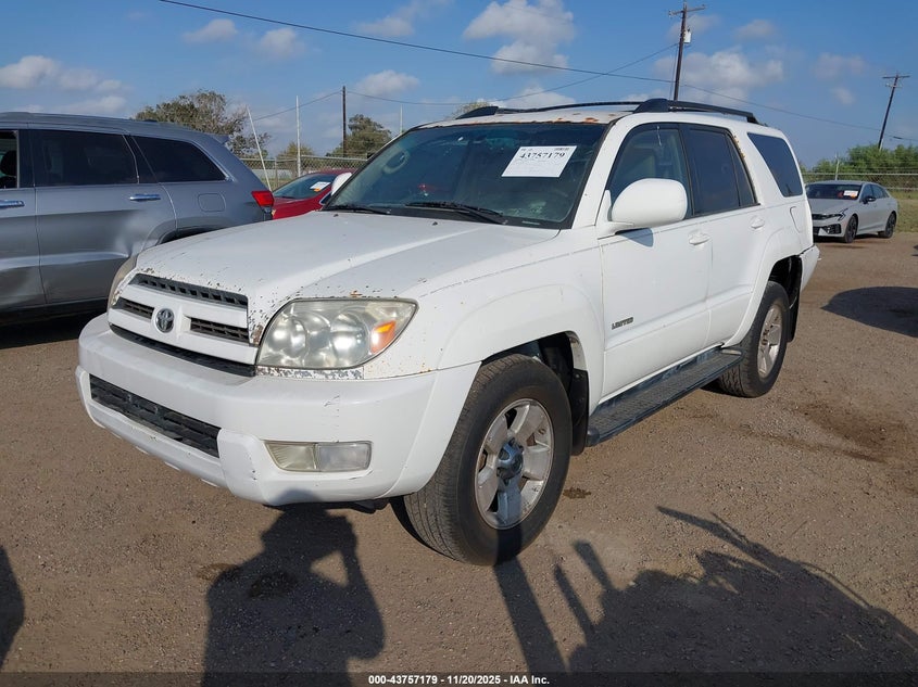 JTEZU17R358027252 2005 TOYOTA 4RUNNER photo no. 2