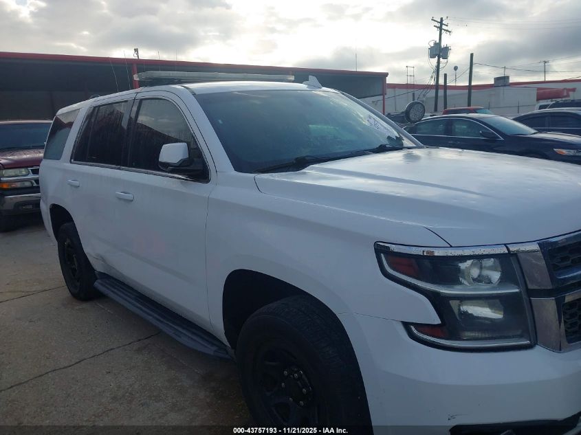 2016 Chevrolet Tahoe Commercial Fleet VIN: 1GNLCDEC5GR229480 Lot: 43757193