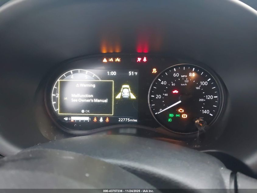 2024 Nissan Kicks Sr Xtronic Cvt VIN: 3N1CP5DV5RL539356 Lot: 43757236