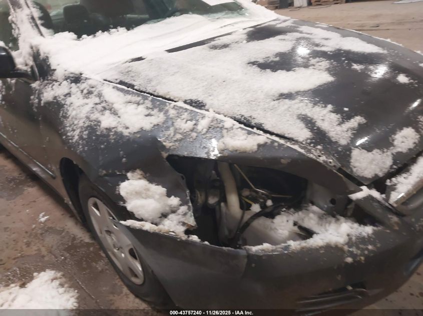 2007 Honda Accord 2.4 Lx VIN: 1HGCM564X7A229333 Lot: 43757240