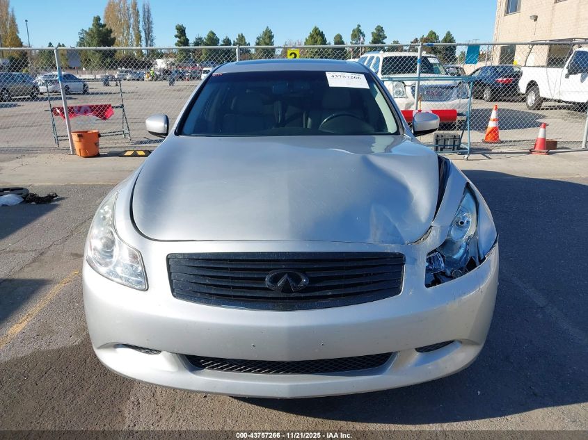 2009 Infiniti G37X VIN: JNKCV61F39M360601 Lot: 43757266