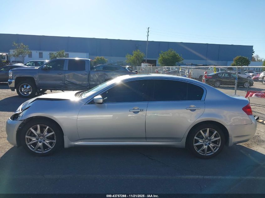 2009 Infiniti G37X VIN: JNKCV61F39M360601 Lot: 43757266