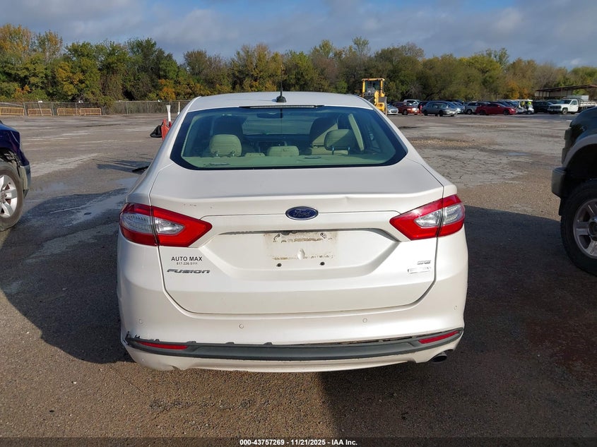 2016 Ford Fusion Se VIN: 3FA6P0HD7GR354708 Lot: 43757269