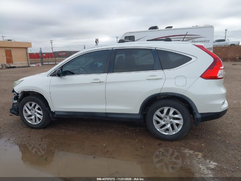 2015 Honda Cr-V Ex-L VIN: 5J6RM3H73FL015608 Lot: 43757272