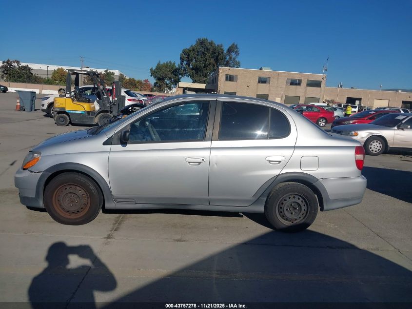 2001 Toyota Echo VIN: JTDBT123010128835 Lot: 43757278