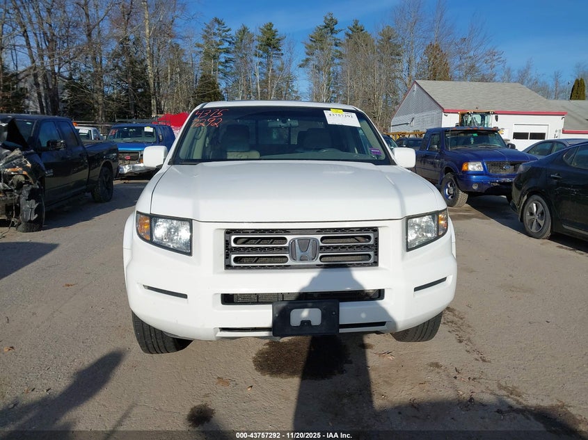 2007 Honda Ridgeline Rtl VIN: 2HJYK16507H532498 Lot: 43757292