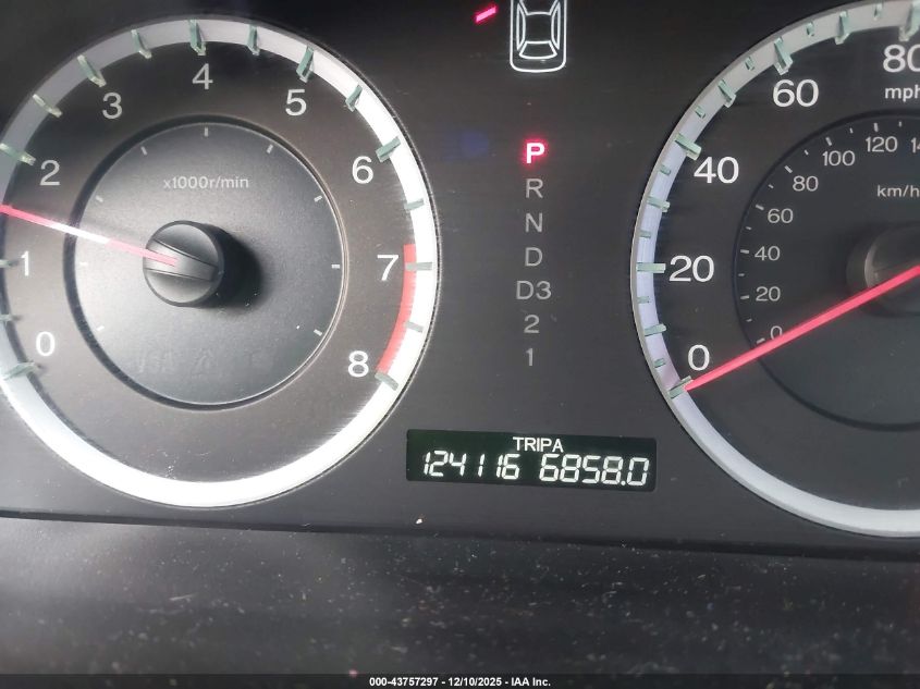 2009 Honda Accord 2.4 Lx-P VIN: 1HGCP26449A198931 Lot: 43757297