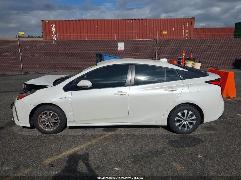2020 Toyota Prius Xle Awd-E VIN: JTDL9RFUXL3018770 Lot: 43757305