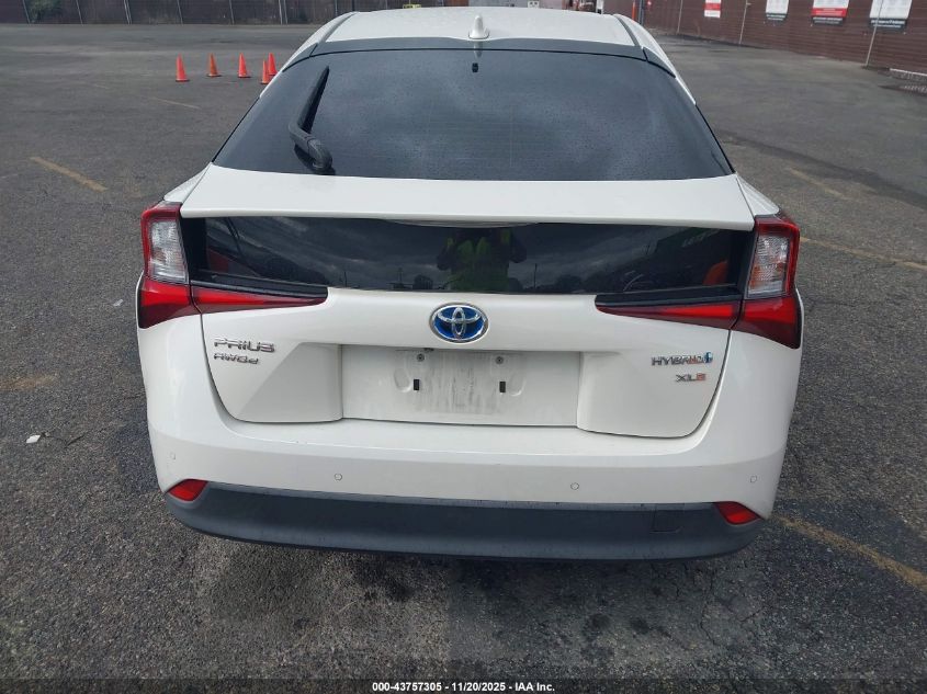 2020 Toyota Prius Xle Awd-E VIN: JTDL9RFUXL3018770 Lot: 43757305