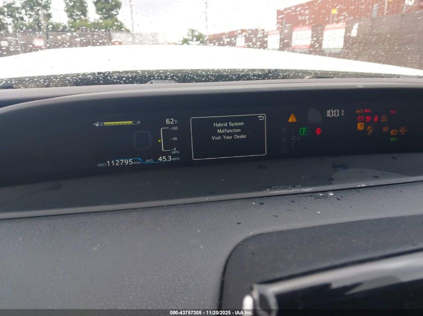 2020 Toyota Prius Xle Awd-E VIN: JTDL9RFUXL3018770 Lot: 43757305