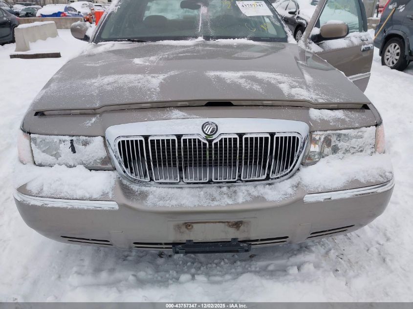 2001 Mercury Grand Marquis Ls VIN: 2MEFM75W41X662752 Lot: 43757347