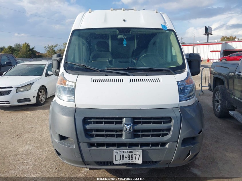 2014 Ram Promaster 3500 High Roof VIN: 3C6URVHG2EE119809 Lot: 43757366