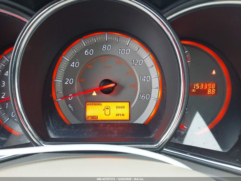 2009 Nissan Murano Sl VIN: JN8AZ18U29W103832 Lot: 43757374